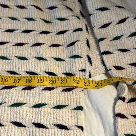 Vintage 90s American Crew Club Sweater Sz L - Picture 7 of 9